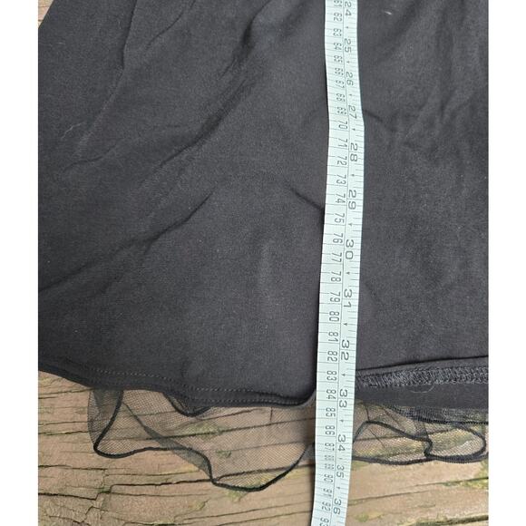 City Triangles Vtg 90s Y2K Whimsigoth Goth Witchy Babydoll Bow Dress S Holiday - Picture 12 of 12